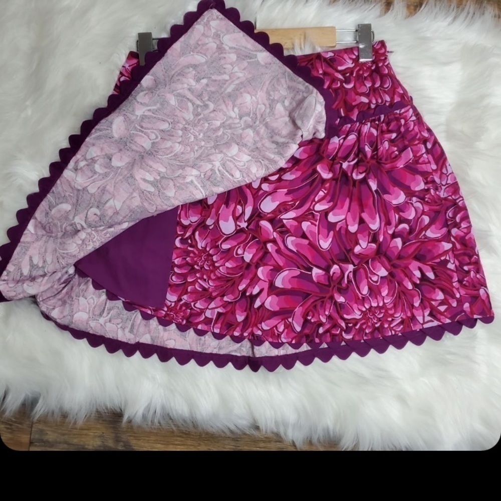 Kika Vargas x Target Mum Flowered Scalloped Edge Skirt